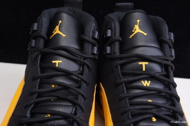 12 Air Jordan University Retro Black Gold 130690-070 0818